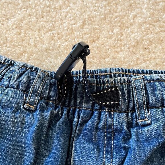 SIZE SMALL (8) LANDS END JEAN SHORTS - Picture 2 of 8